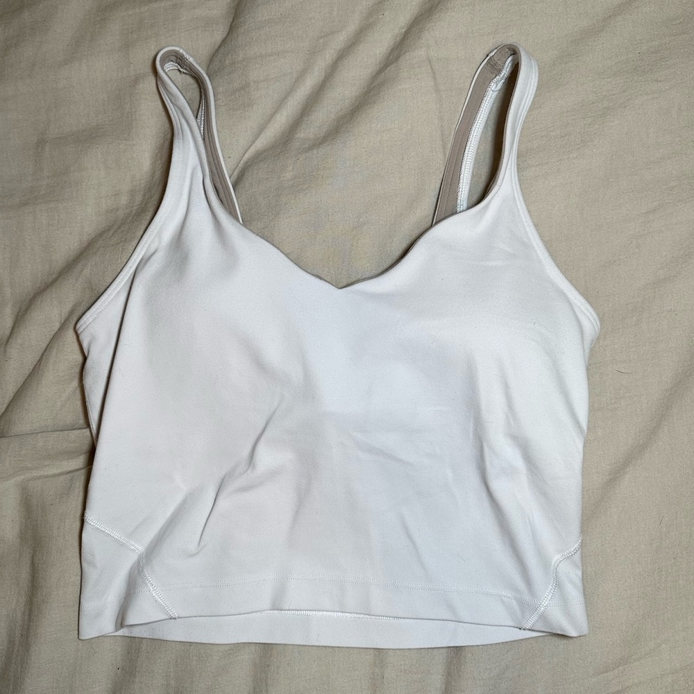 Lululemon white align tank top